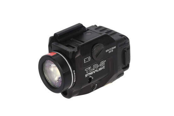 Streamlight TLR 8 Weapon Light with Red Laser features a low-profile design that resists snagging